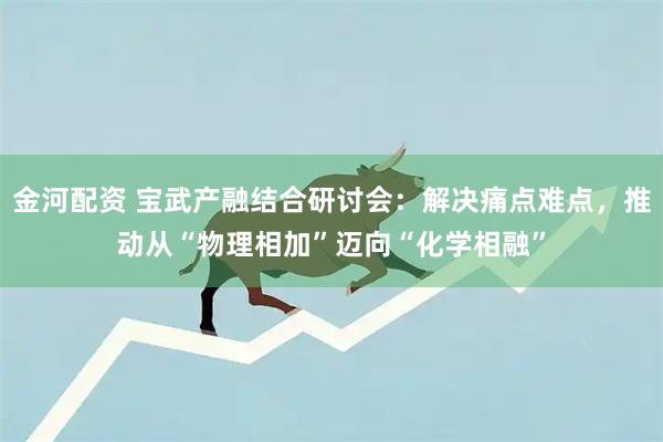金河配资 宝武产融结合研讨会：解决痛点难点，推动从“物理相加”迈向“化学相融”